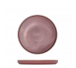 Luzerne 200mm Round Stackable Plate Mod Smokey Plum