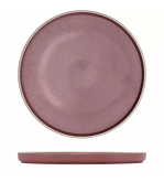 Luzerne 270mm Round Stackable Plate Mod Smokey Plum