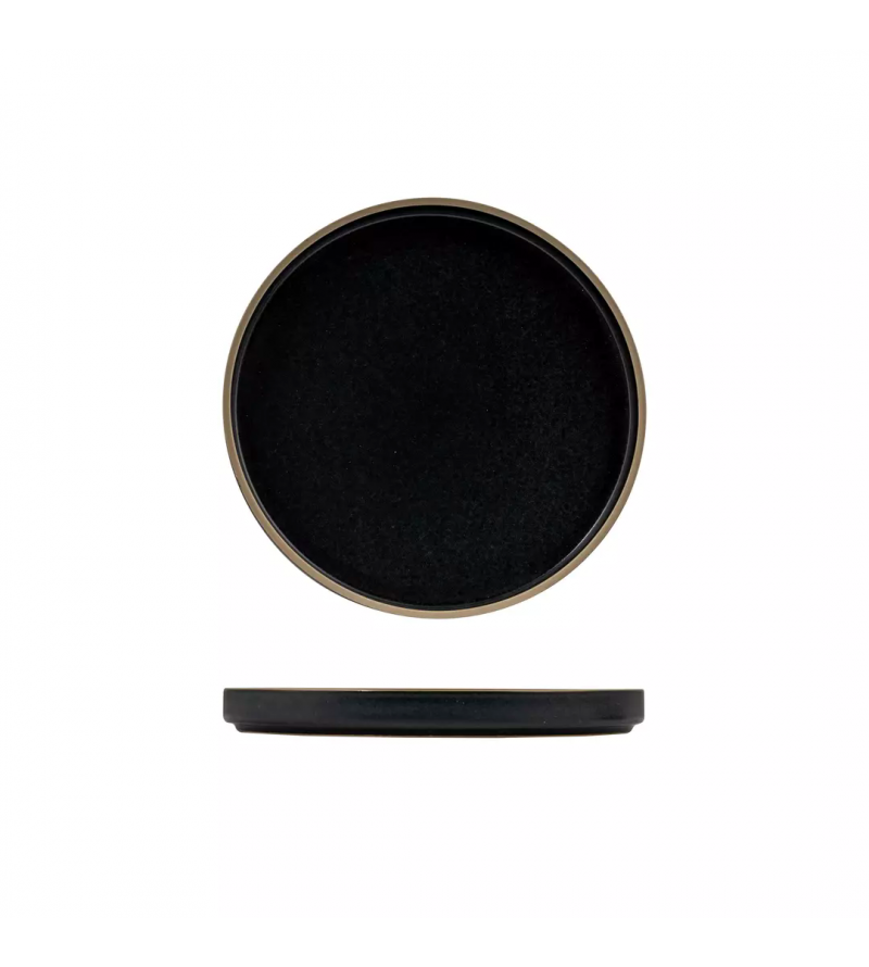 Luzerne 200mm Round Stackable Plate Mod Midnight