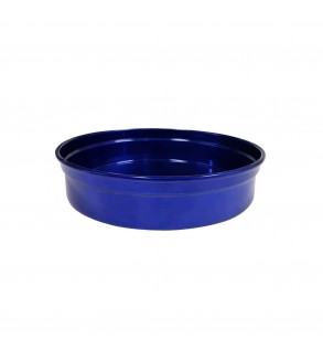 Chef Inox 330mm Round Bar Tray Aluminium Blue