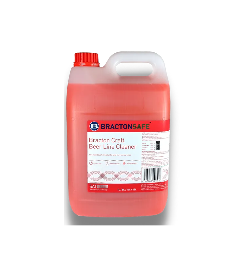 Bractonsafe Craft Beer Line Cleaner (3x5L)