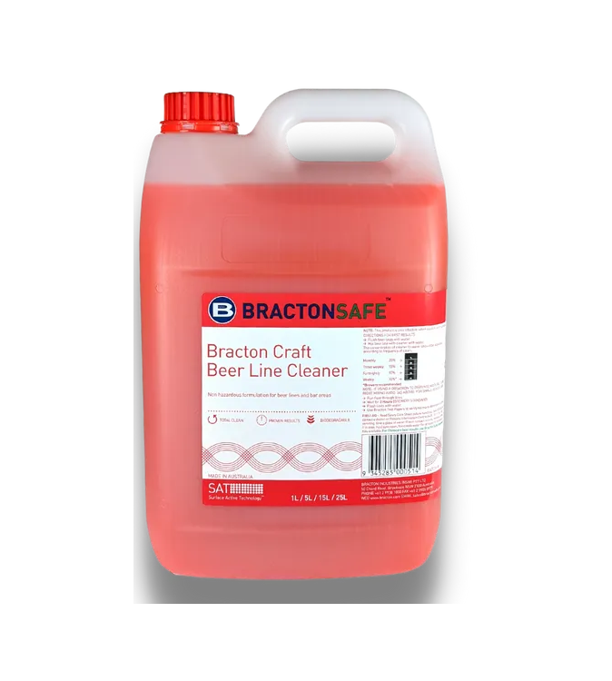 Bractonsafe Craft Beer Line Cleaner (3x5L)