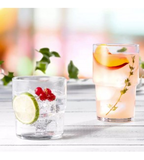 Pasabahce Stackable Tumbler Glasses