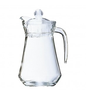 Arcoroc 1L Glass Jug + Stopper