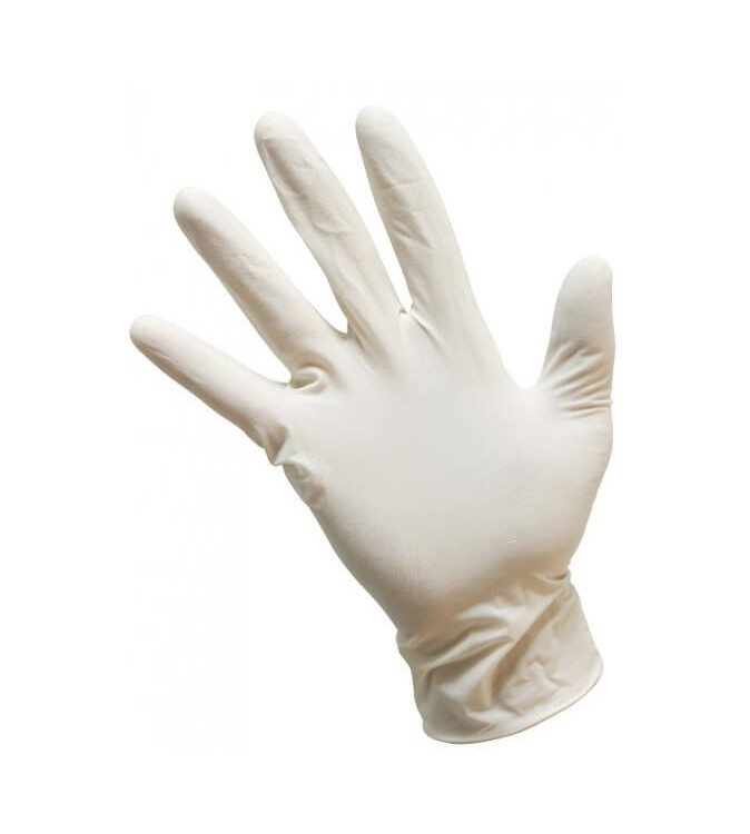 Latex Glove Powder Free Medium