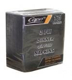 Capri 2ply Dinner Napkin Black