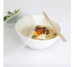 Chanrol Plastic 1050ml Noodle Bowl White