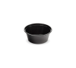 Chanrol C16 - 520ml Round Container Plastic Black