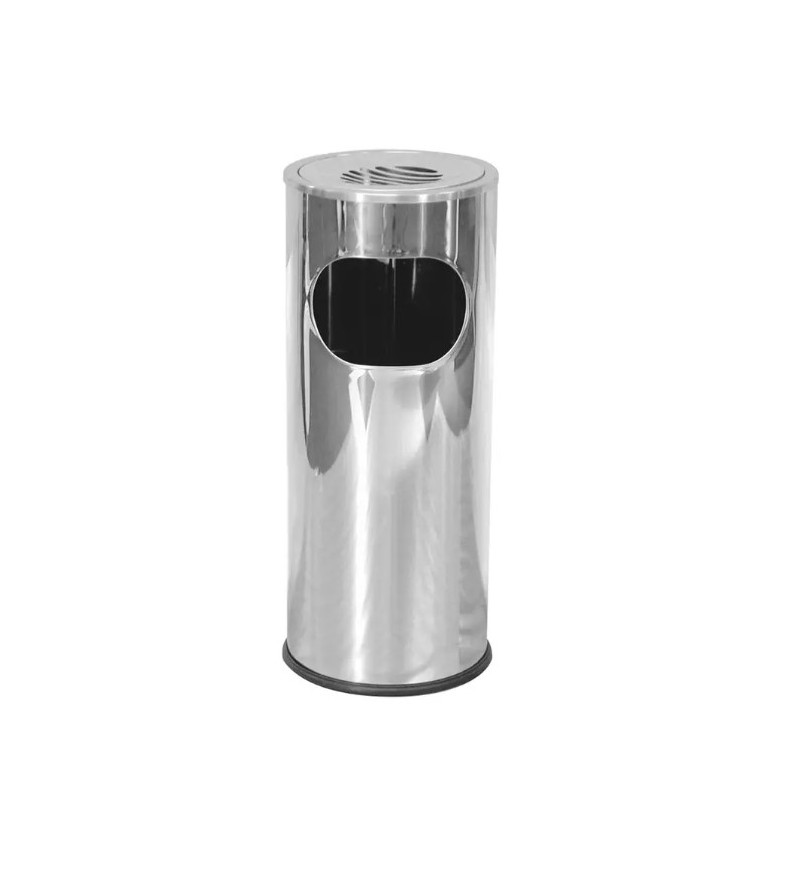Trenton Stand Ashtray with Bin + Plastic Insert