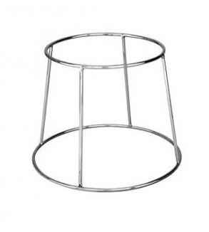 Platter Stand Heavy Duty 190 x 250 x 190mm Chrome