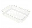 Plastic 650ml Rectangular Container