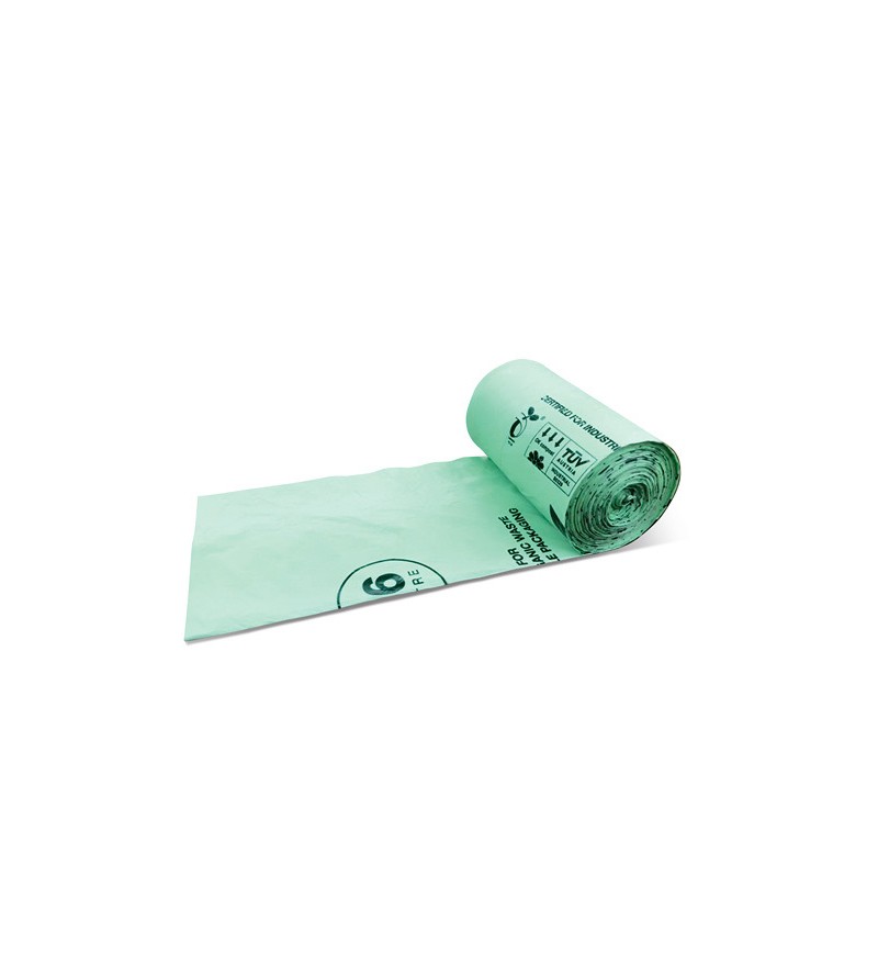 Compostable Bin Liners 80L Green