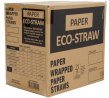 Wrapped 3ply Standard Paper Straw Mixed Colours