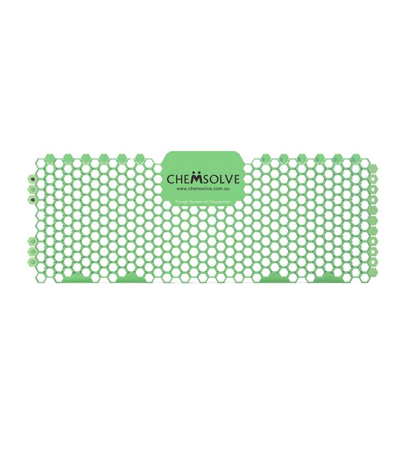Chemsolve Trough Urinal Screens - Apple