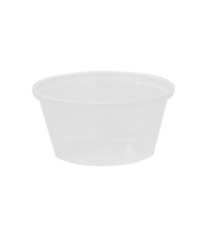 Capri Round Portion Cup Conex 2oz / 59ml Clear