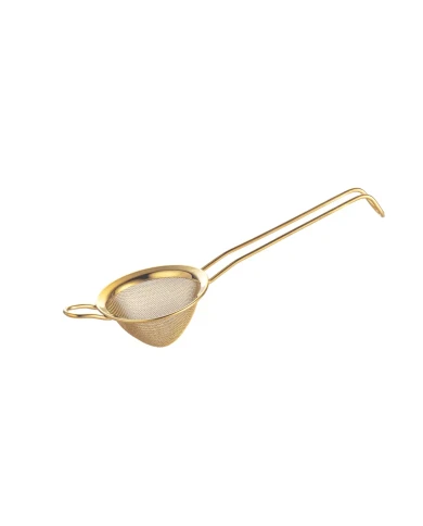 Crown Conical Strainer 80mm Gold PVD