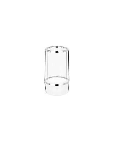 Zanzi Insulated Wine Cooler Clear Acrylic 230x115mm
