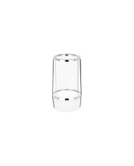 Zanzi Insulated Wine Cooler Clear Acrylic 230x115mm