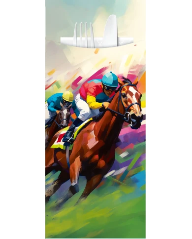 Yiassoo Race Day Cutlery Pouch w/3ply White Napkin 85x200mm