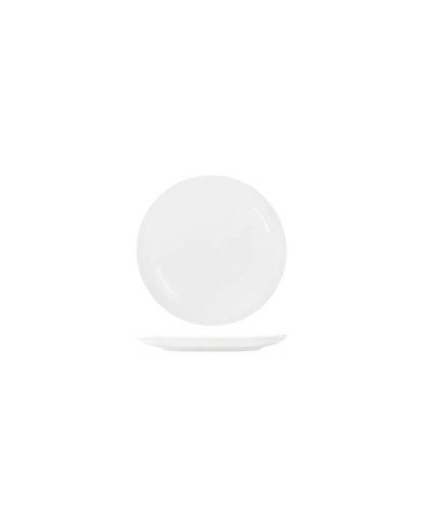 Tablekraft Core 150mm Round Coupe Plate White