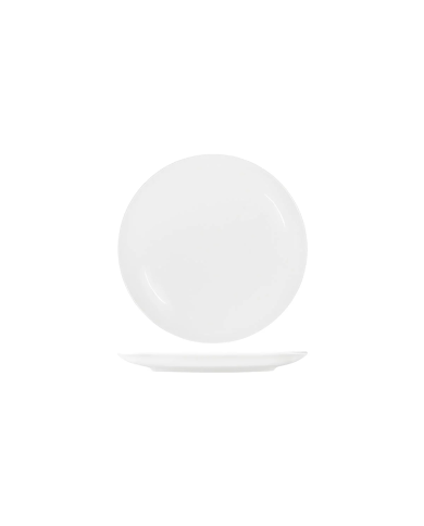 Tablekraft Core 260mm Round Coupe Plate White