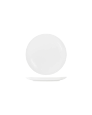 Tablekraft Core 260mm Round Coupe Plate White