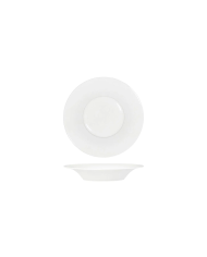 Tablekraft Core 210x37mm Pasta Plate Angled Flare Rim White