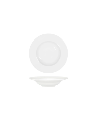Tablekraft Core 225x48mm Pasta Plate Wide Rim White