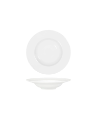 Tablekraft Core 270x60mm Pasta Plate Wide Rim White