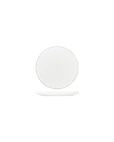 Tablekraft Core 200x23mm Round Plate Walled Lip White