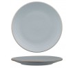 Zuma Coupe Plate 265mm Ribbed Bluestone (6)