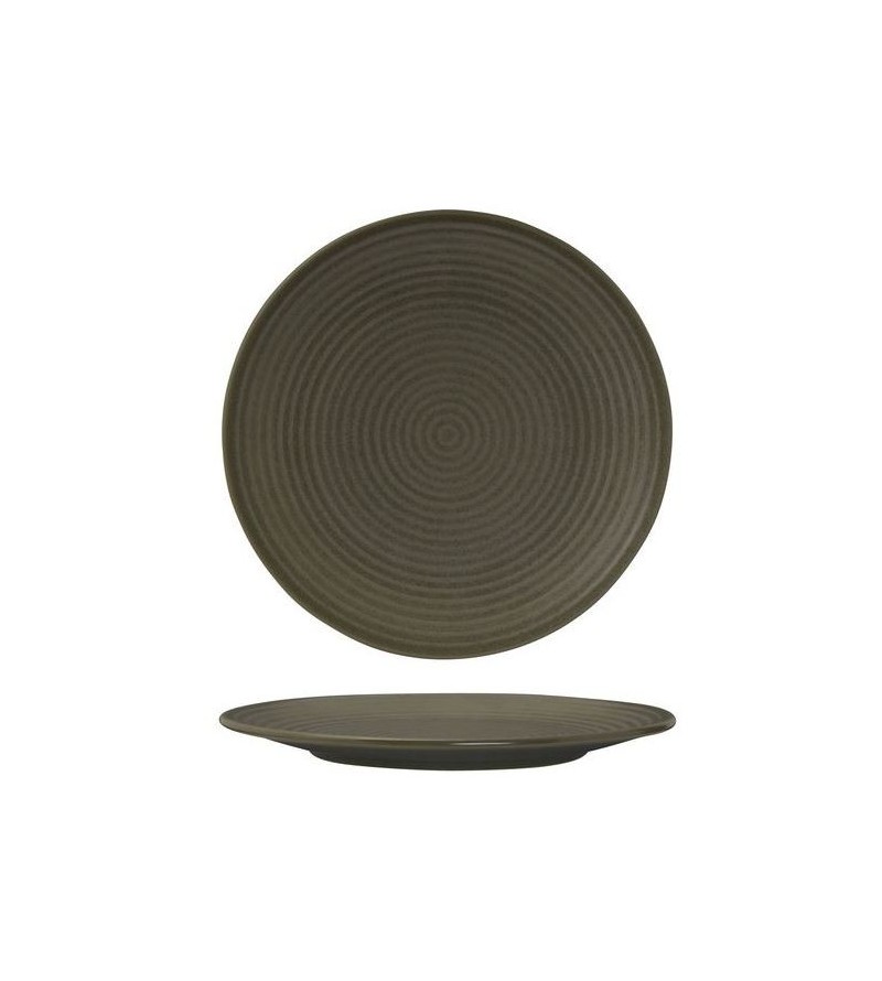 Zuma 265mm Round Coupe Plate Ribbed Cargo