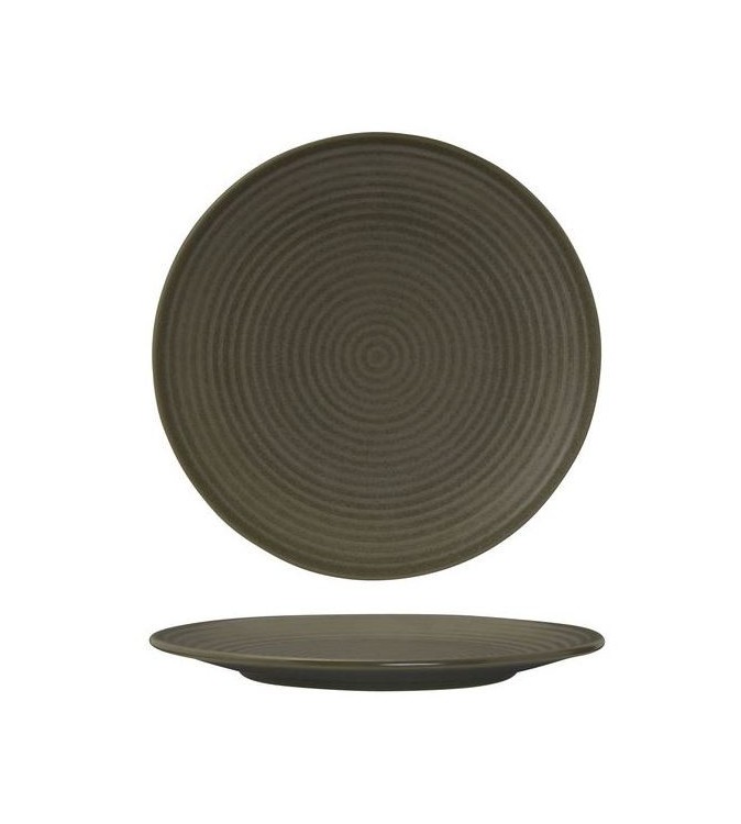 Zuma 265mm Round Coupe Plate Ribbed Cargo