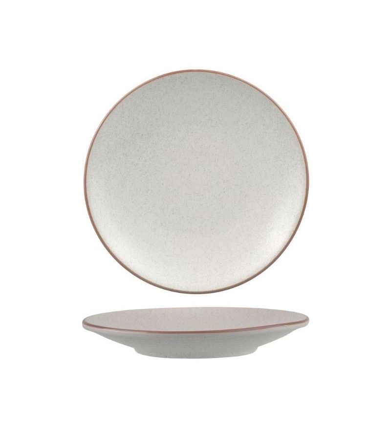 Zuma 180mm Coupe Tapas Plate Mineral