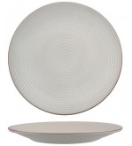 Zuma 310mm Coupe Plate Ribbed Mineral