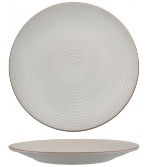 Zuma 310mm Coupe Plate Ribbed Mineral