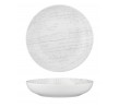 Luzerne 1160ml / 230mm Round Share Bowl Drizzle White with Grey