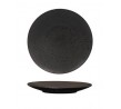 Luzerne 160mm Round Flat Plate Lava Black