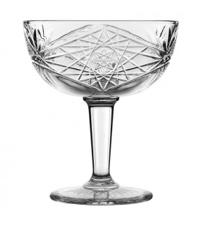 Libbey Hobstar Coupe Saucer Glass 250ml (12)