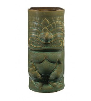 TikiBar Ceramic Tumbler 591ml Reactive Green (6)