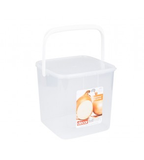 Decor 8.5L Tellfresh Super Storer with White Handle