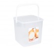Decor 8.5L Tellfresh Super Storer with White Handle