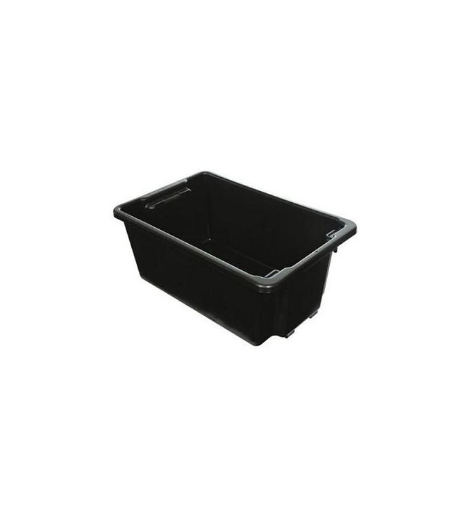 Nally Crate 52ltr Stack and Nest 645 x 413 x 276mm IH051 Black