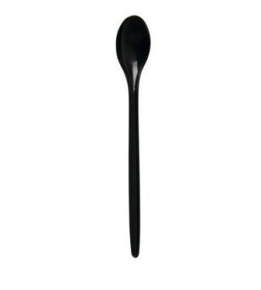 Black Plastic Long Teaspoon (1000)