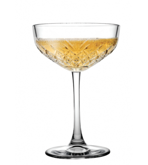 Pasabahce 270ml Timeless Champagne Saucer Glass (12)