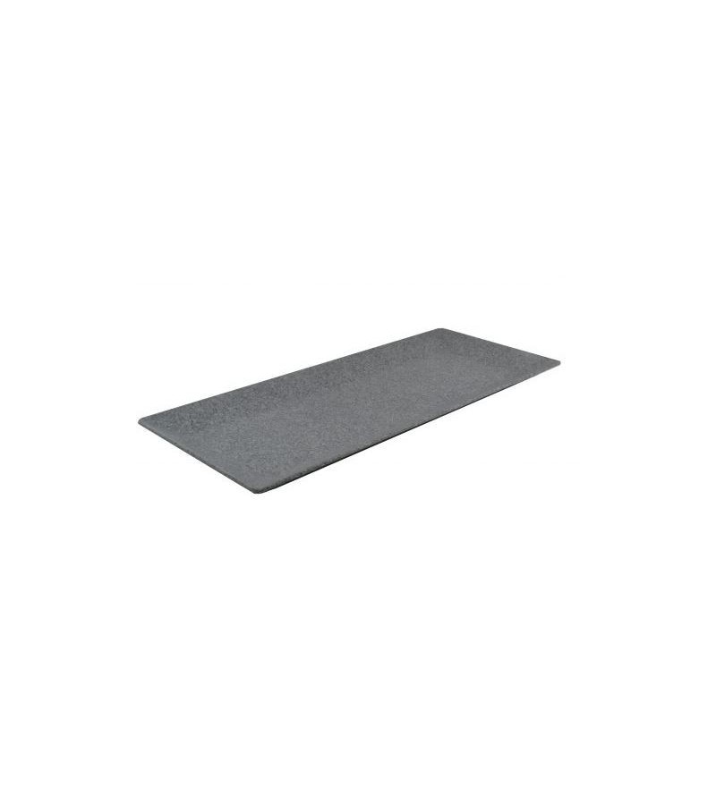 Jab Melamine 480x200mm Rectangular Platter Concrete