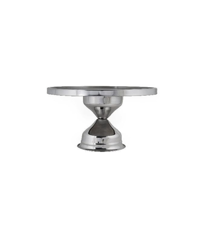 Trenton 330mm Cake Stand High Profile Stainless Steel