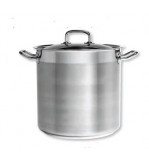 Chef Inox 6.25L Professional Stockpot 200x200mm w/Lid