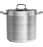 Chef Inox 14.75L Professional Stockpot 280x240mm w/Lid