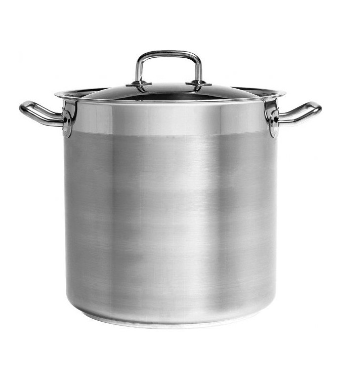 Chef Inox 14.75L Professional Stockpot 280x240mm w/Lid